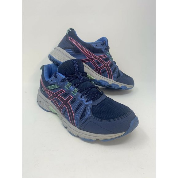 Asics Shoes - Asics Gel Venture 7 Women's Size 10 Running & Walking Shoe Two Tone Blue Pink